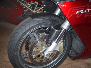 Carbon front fender