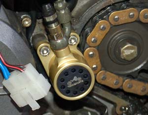 Location of clutch slave (MPL Tuningsparts slave fitted)