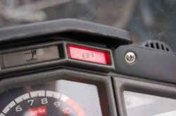 Flashing EFI light