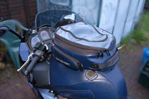 Baglux tank cover and bag