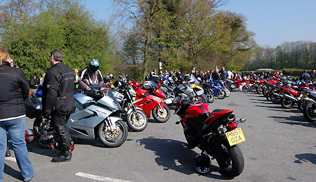 Aprilia Futuras at Devil's Bridge